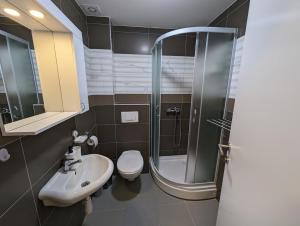 Koupelna v ubytování APARTMAN Verona