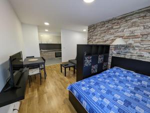 Postel nebo postele na pokoji v ubytování APARTMAN Verona