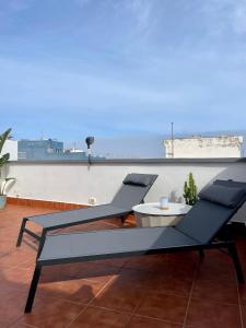 Balkon lub taras w obiekcie La San Juanita