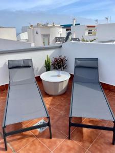 Balkon lub taras w obiekcie La San Juanita