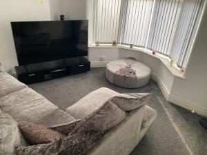 TV a/nebo společenská místnost v ubytování Danny holiday home