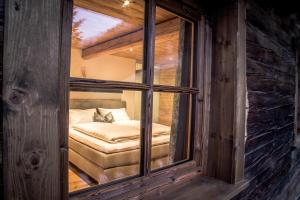 Postel nebo postele na pokoji v ubytování Müllner Appartements