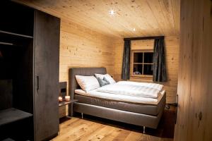 Postel nebo postele na pokoji v ubytování Müllner Appartements