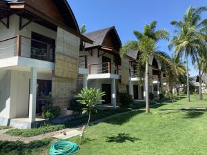 Zahrada ubytování The Club Villas Lombok