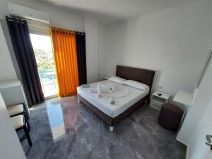 Postel nebo postele na pokoji v ubytování Hotel SEADEL