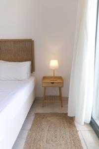 Koukounari Apartments客房内的一张或多张床位