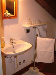 Koupelna v ubytování B&B Belvedere