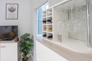 A bathroom at Green House Morin - San Pietro