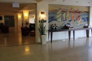 Vstupní hala nebo recepce v ubytování Restal Hotel