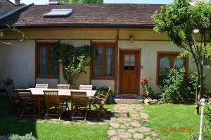 Zahrada ubytování B&B Chez Marie