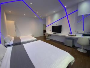 Postel nebo postele na pokoji v ubytování Beauty House Homestay