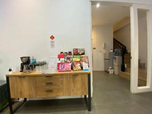Kuchyň nebo kuchyňský kout v ubytování Beauty House Homestay