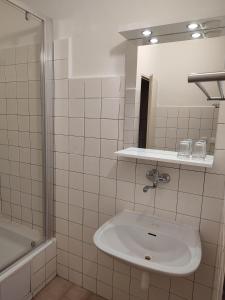 Kúpeľňa v ubytovaní BEST Hotel Garni