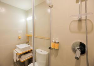 Koupelna v ubytování Bloom Hotel - Jalandhar