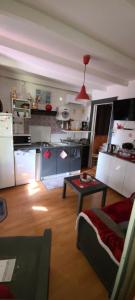 Köök või kööginurk majutusasutuses chalet Bati
