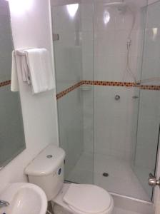 Koupelna v ubytování Zana Hotel Boutique