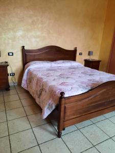 Postel nebo postele na pokoji v ubytování AGRITURISMO I CAMINI