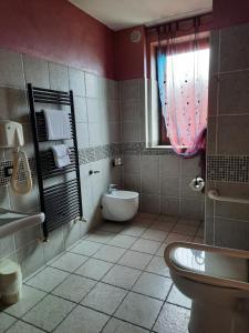 Koupelna v ubytování AGRITURISMO I CAMINI