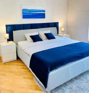 Postel nebo postele na pokoji v ubytování Apartments Corina