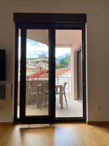 Balkón nebo terasa v ubytování Apartmani Jedro