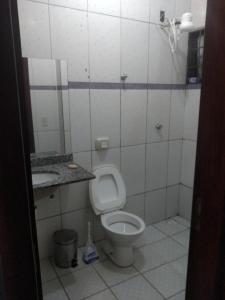 Koupelna v ubytování Excelente imóvel aconchegante