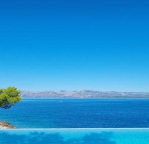 a view of a large body of water at Holiday house Karla in Vela Luka