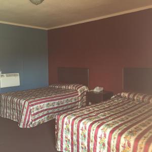 Postel nebo postele na pokoji v ubytování Avalon Motel