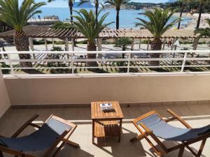 Balkón nebo terasa v ubytování Moraira Beach 1