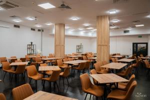 Restauracja lub miejsce do jedzenia w obiekcie Osada Śnieżka koło Karpacza