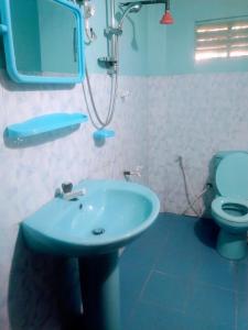 A bathroom at Sigiriya Guest House Inamaluwa