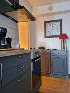 Dapur atau dapur kecil di Au Rythme des Marées