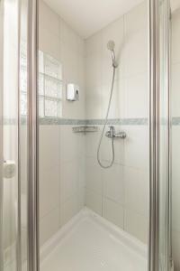 Vannituba majutusasutuses Apartma Metka