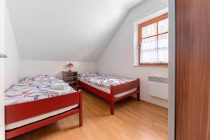 Voodi või voodid majutusasutuse Apartma Metka toas
