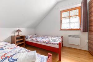 Voodi või voodid majutusasutuse Apartma Metka toas