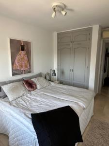 Posteľ alebo postele v izbe v ubytovaní Casa Pia Frigiliana