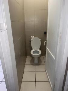 Koupelna v ubytování Le Calbanon cilaos