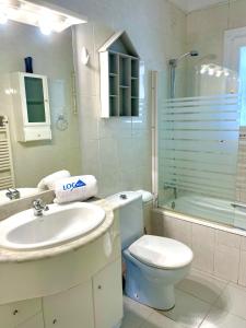 A bathroom at Casa Mar