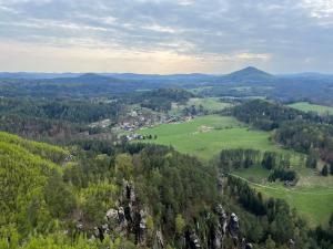 Paesaggio naturale nelle vicinanze del bed & breakfast