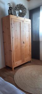 Postel nebo postele na pokoji v ubytování Steinhof