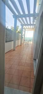 a balcony with a view of the ocean at Hotel Bristol in Vietri sul Mare