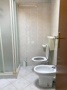 Koupelna v ubytování Acatú