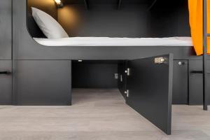 Cama ou camas em um quarto em Stadtaffe - Chic Hostel VIE