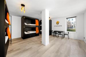 Cama ou camas em um quarto em Stadtaffe - Chic Hostel VIE