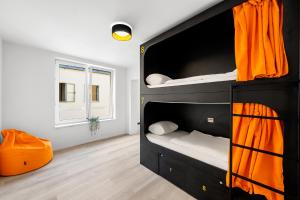 Cama ou camas em um quarto em Stadtaffe - Chic Hostel VIE