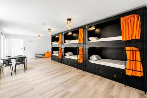 Cama ou camas em um quarto em Stadtaffe - Chic Hostel VIE