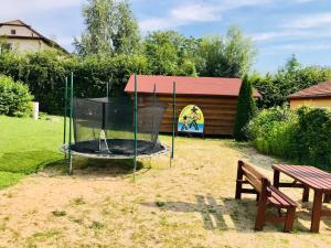 Aed väljaspool majutusasutust Apartmány, Penzion, Wellness U zlaté rybky