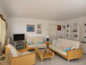 TV a/nebo společenská místnost v ubytování Las Velas 3 18 Fantástico apartamento con vistas