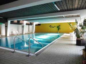 Bazén v ubytování Komfortable Wohnungen und Studio in Sankt Englmar nebo v jeho okolí