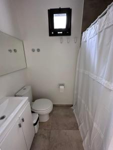 Phòng tắm tại Departamento C - Posada 1460 Chacras de Coria