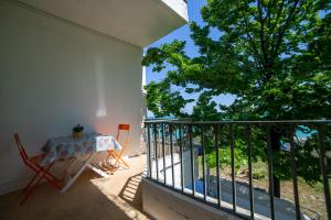 Balkón alebo terasa v ubytovaní Villa Diamante Costa dei trabocchi Vasto